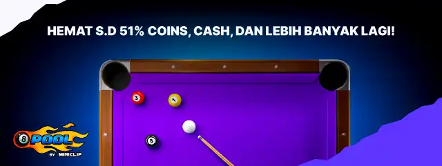 Topup 8 Ball Pool Cash Termurah Sukatopup